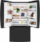 GE® 36" 22.1 Cu. Ft. Fingerprint Resistant Black Slate Counter Depth French Door Refrigerator-3