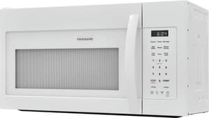 Credit: Frigidaire Frigidaire® 1.8 Cu. Ft. White Over The Range Microwave