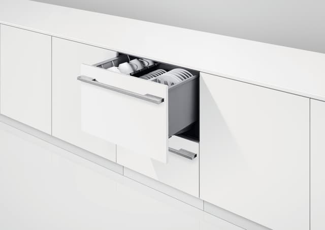 Fisher & Paykel 24" DishDrawer™ Tall Double Dishwasher-Panel Ready-2
