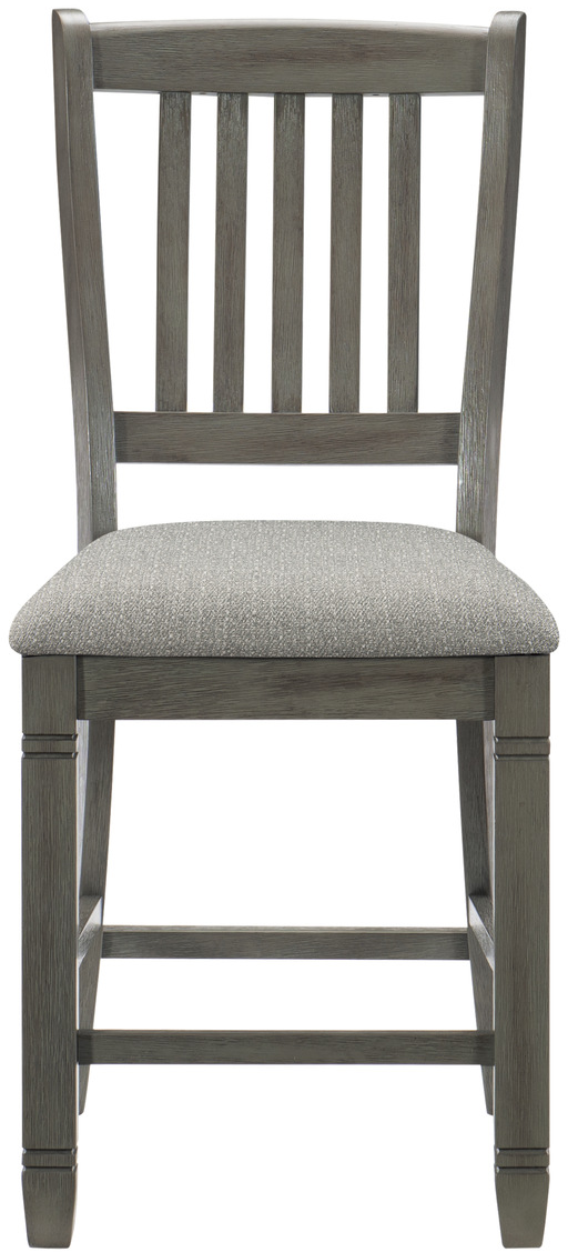 Homelegance® Granby 7-Piece Antique Gray Counter Height Table Set-1