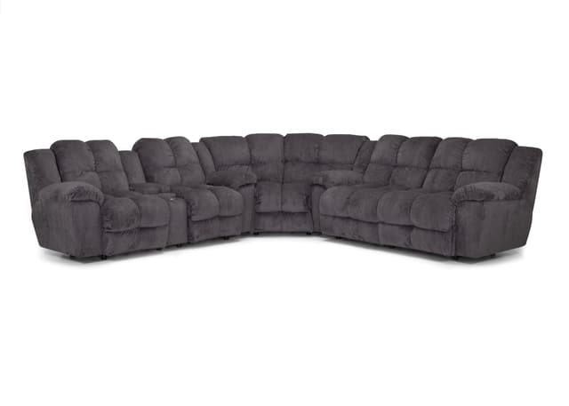 Franklin™ Davis Pewter Thatcher 3 PieceReclining Sectional-0