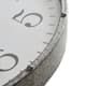 Olliix by Martha Stewart Duke White and Silver Round Clock-3