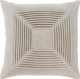 Surya Akira Beige 20"x20" Pillow Shell-0