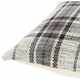 Surya Jacobean Charcoal 22"x22" Toss Pillow with Down Insert-1