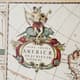 A & B Home 2-Piece Beige/White Rectangular Canvas Map Wall Art Set-2
