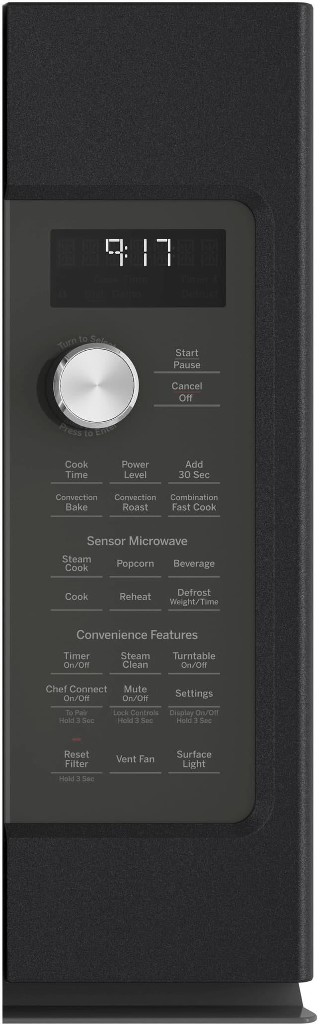 Café™ 1.7 Cu. Ft. Black Slate Convection Over the Range Mircowave-2