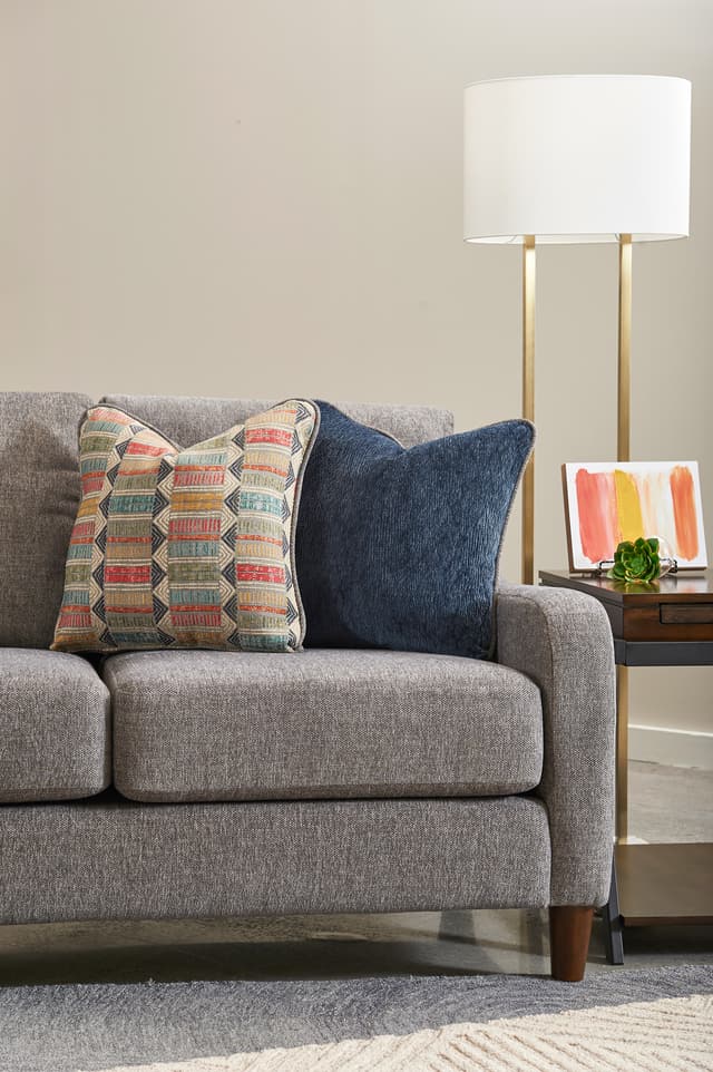 Wood House Upholstery Coach Stonewash Weston Sectional-1