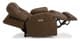 Flexsteel® Marley Brown Power Recliner with Power Headrest-3