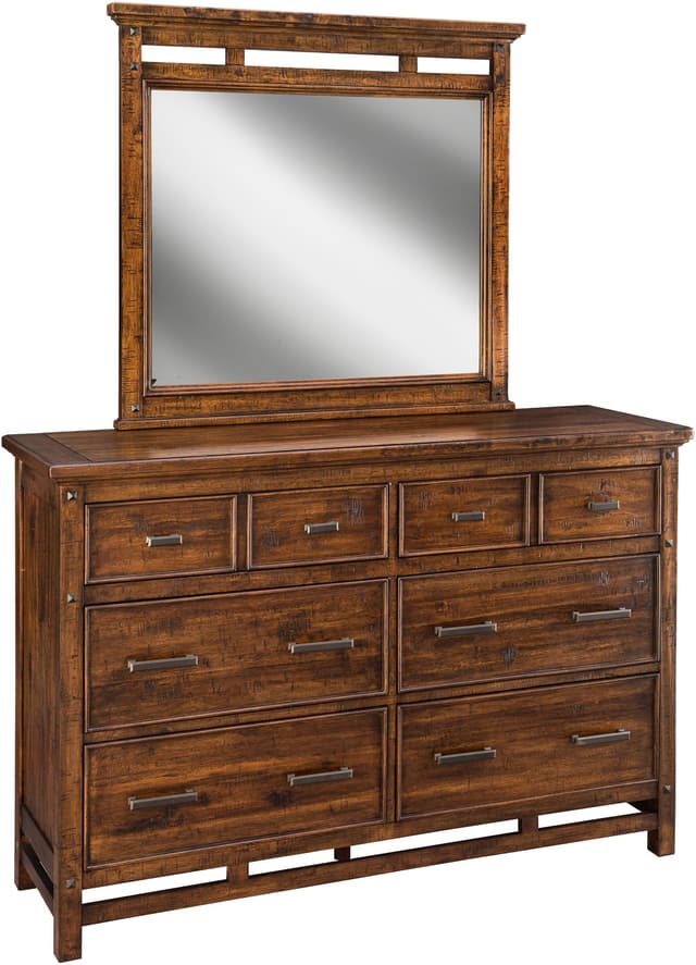 Intercon Wolf Creek Dresser and Mirror-0