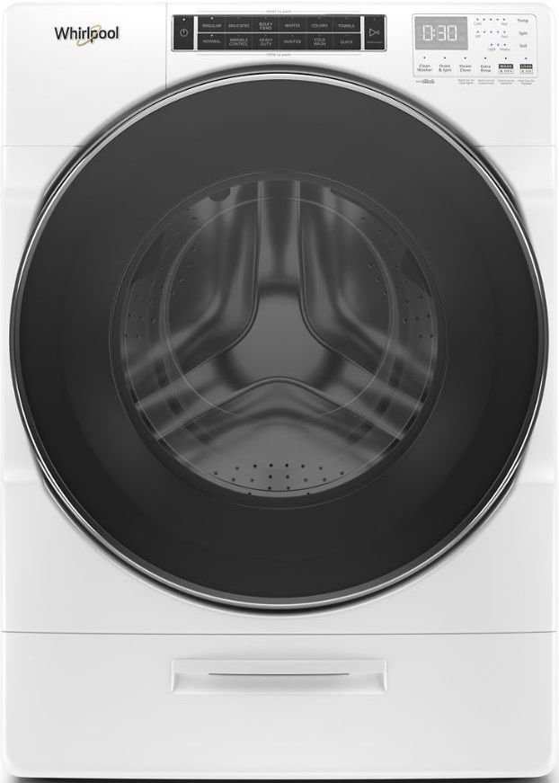 Whirlpool 5 0 Cu Ft White Front Load Washer Wfw8620hw