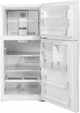 GE® 33" 21.9 Cu. Ft. White Freestanding Top Freezer Refrigerator-1