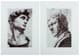 A & B Home 2-Piece Black/White Classic Figure Printed Wall Art Set-0