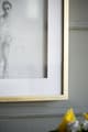 A & B Home 2-Piece Gold/White Ballet Dancer Wall Art Set-4