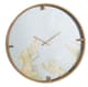 A & B Home Gold Minimalist Mirrored Clock-0