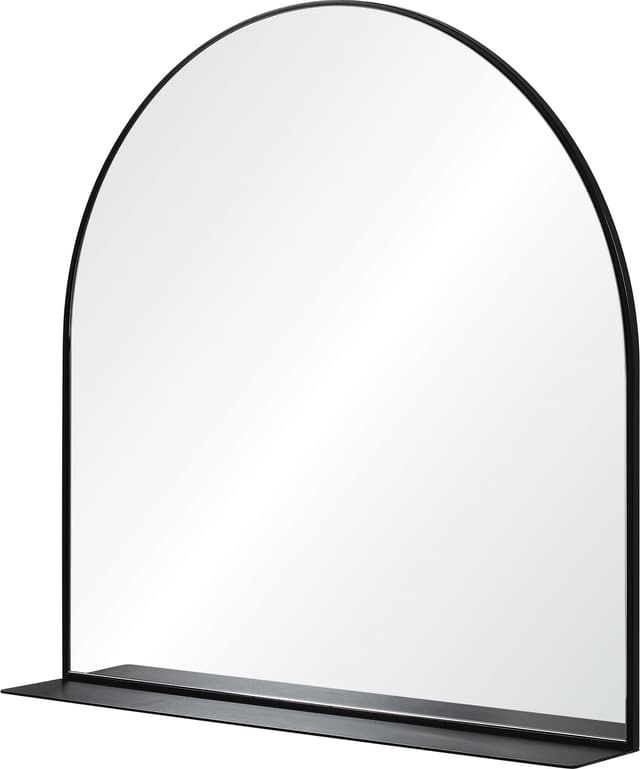 Renwil® Wearstley Black Mirror with Shelf-1