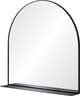 Renwil® Wearstley Black Mirror with Shelf-1