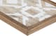 Olliix by Madison Park Natural Set of 3 Mandal Printed Wood Wall Decor-4