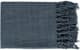 Surya Tilda Navy 59"x51" Throw Blanket-0
