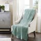 Olliix by Madison Park Tuscany Seafoam Oversized Quilted Throw with Scalloped Edges-3
