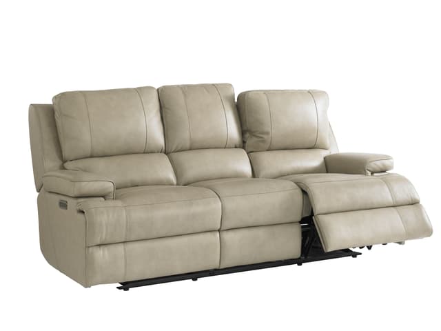 Bassett® Furniture Power Reclining Sofa with Power Lumbar-0