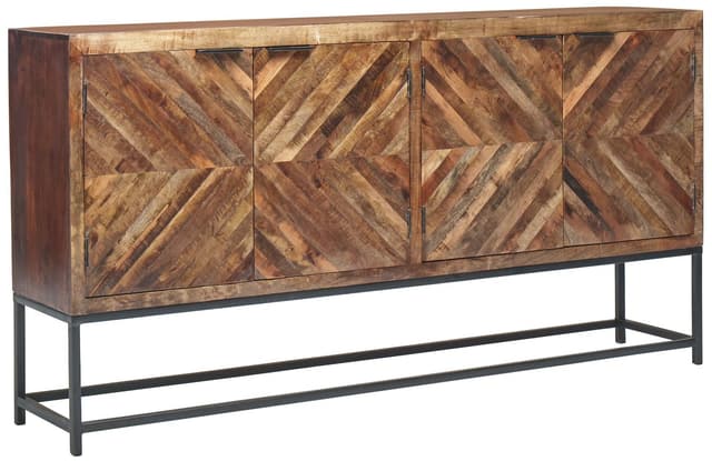 Jaipur Furniture Executive 4 Door Cabinet Buffet-0