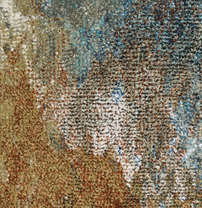 Oriental Weavers™ Venice Blue / Rust 5' X 8' Rug-3