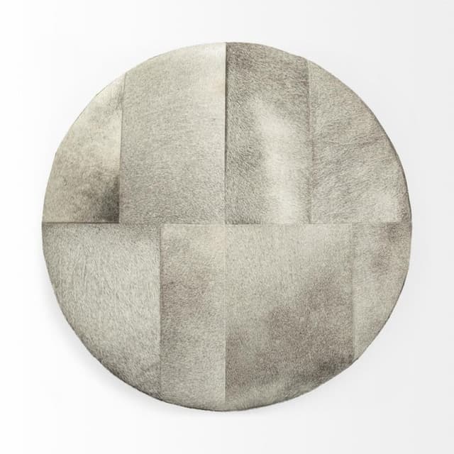 Mercana Zahavi Round Accent Ottoman-1