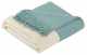 Olliix by INK+IVY Stockholm Aqua 50" x 60" Color Block Faux Cashmere Throw-0