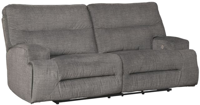 Coombs Charcoal 2 Seat Reclining Power Sofa-4530247 | Levin Furniture | Pennsylvania and Ohio