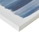 Olliix by Urban Habitat Navy Set of 3 Traveling Road Printed Canvas with Gold Foil-3