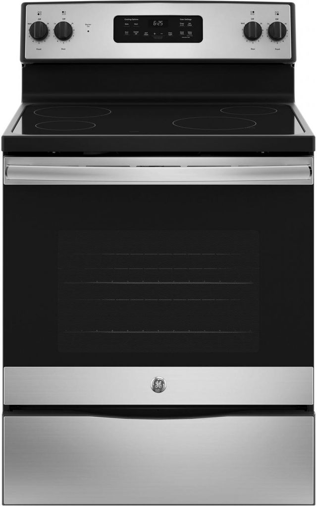 Ge 30 Free Standing Electric Range Stainless Steel Jb625rkss