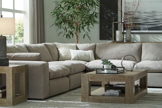 Signature Design by Ashley® Next-Gen Gaucho Putty 5-Piece Sectional-3