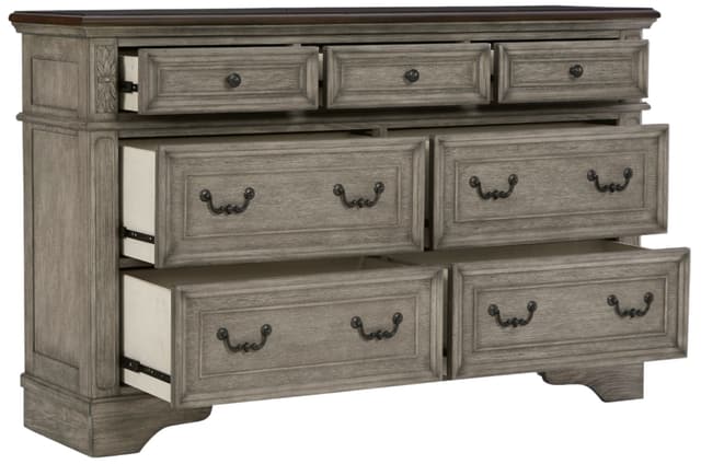 Signature Design by Ashley® Lodenbay Antique Gray/Brown Dresser-1