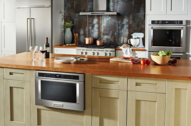 Kitchenaid 23 88 Stainless Steel Under Counter Microwave Oven