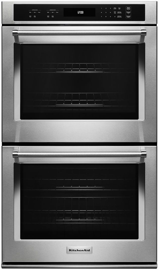 Kitchenaid 27 Stainless Steel Electric Double Oven Built In