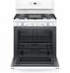 GE® 30" White Freestanding Gas Range-1