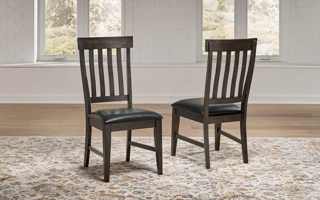 A-America® Bremerton Grey Slatback Chair-0