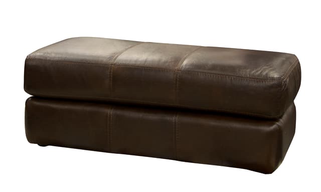 Jackson Pavia Leather Ottoman-0