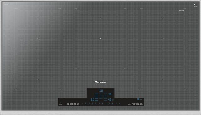 Thermador Masterpiece 36 Induction Cooktop Silver Mirrored