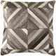 Surya Lycaon Dark Brown 18"x18" Pillow Shell with Down Insert-0
