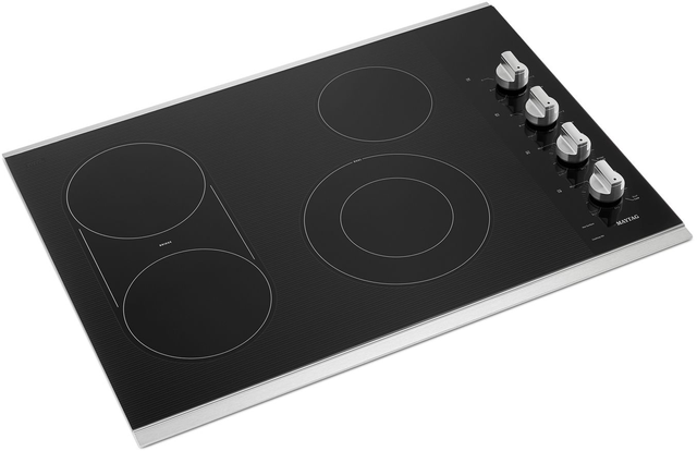 Maytag 30 Stainless Steel Electric Cooktop Mec8830hs Manhattan