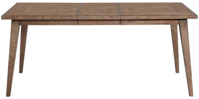 Intercon Oslo Weathered Chestnut 5-Piece Dining Set-2
