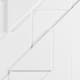 Olliix by Madison Park Geo Angles 2 Pieces White Carved Wall Panel Set-2