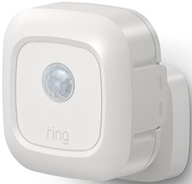 Ring White Motion Sensor5SM1S8WEN0 Primetime Audio Video