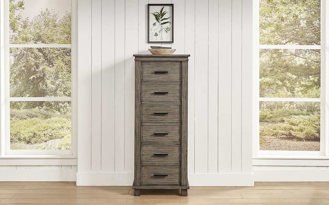 A-America® Glacier Point Gray Stone Lingerie Chest-3