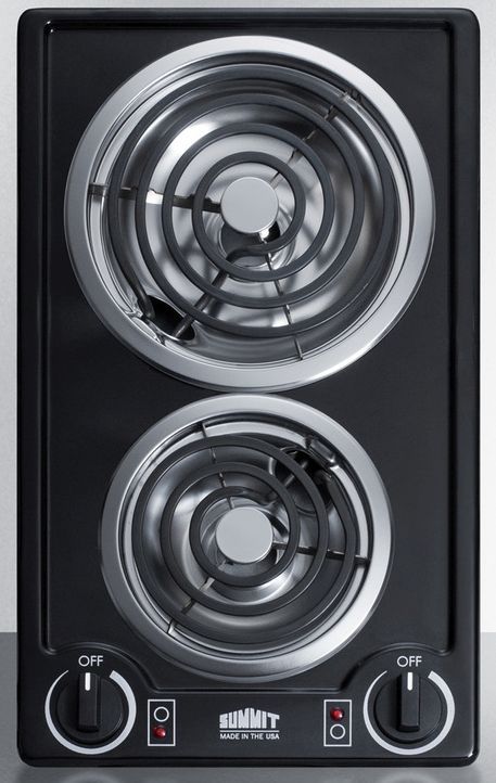 Summit 12 Black Electric Cooktop Cce226bl Abw Appliances