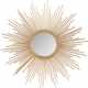 Olliix by Madison Park Gold Large Fiore Sunburst Mirror-1