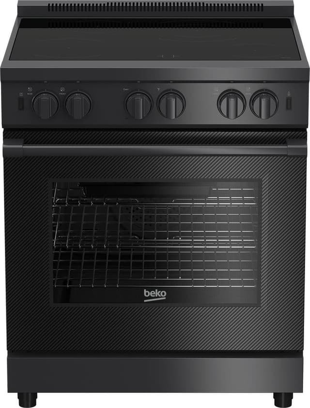 Beko 30" Black Pro Style Induction Range-0