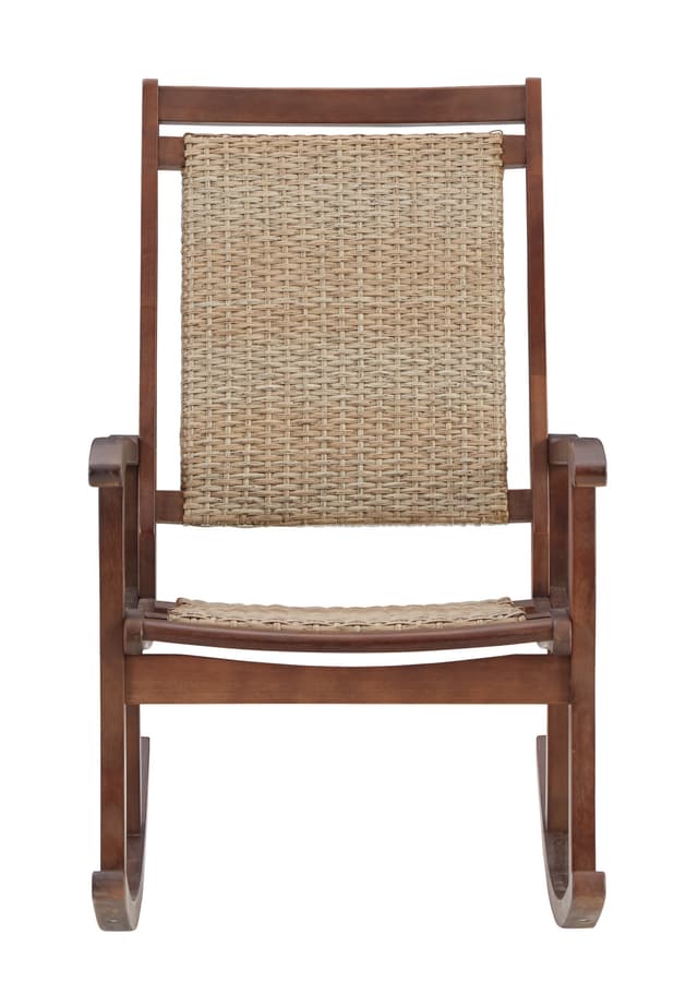 Signature Design by Ashley® Emani Natural Brown Rocking Chair-2