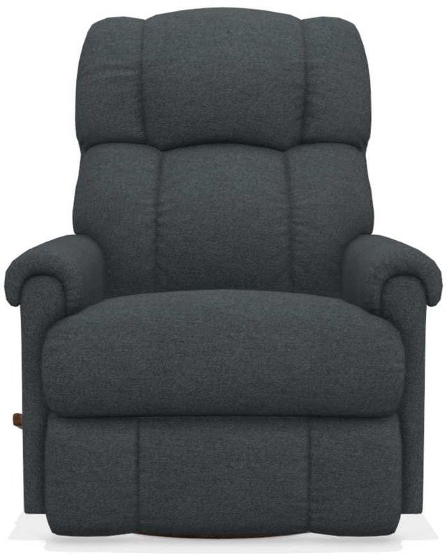 La Z Boy® Pinnacle Reclina Glider® Denim Swivel Recliner 017512 D160686 Western Living 6886